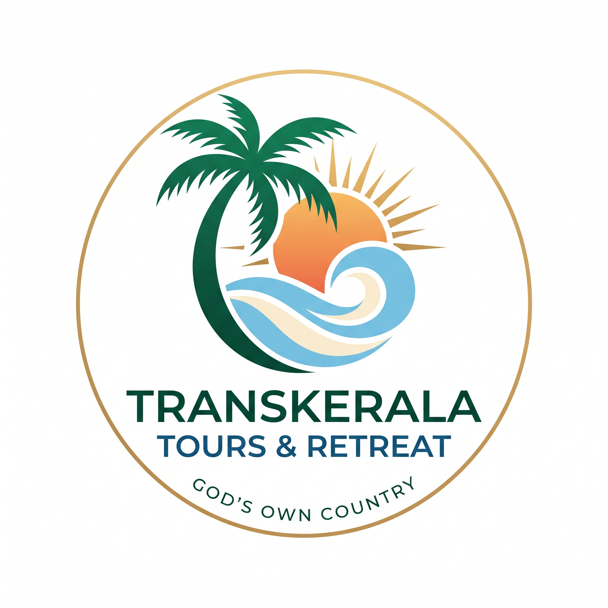 Transkerala Tours & Retreat Logo